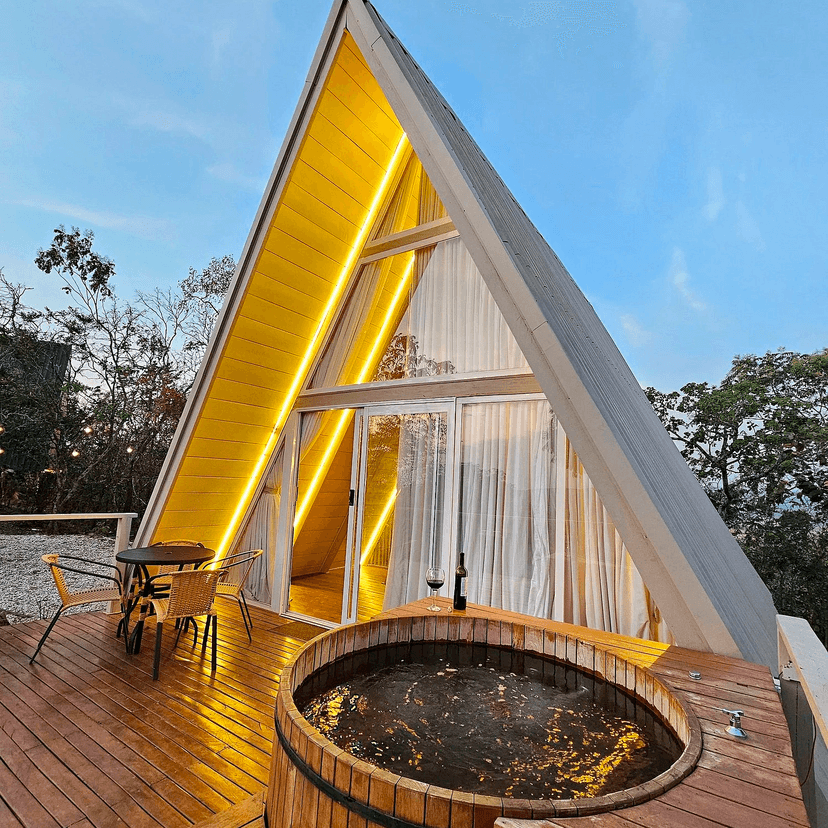 Cabana Clean - Luxo, conforto e natureza